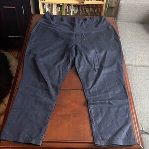 Gap maternity linen dress pants size XXL